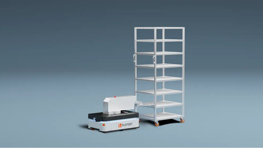 Serie EMMA plus Robot móvil autónomo EMMA+ diseñado para aplicaciones de arrastre y transporte eficiente en entornos industriales.