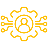 Sistema de análisis Representa la gestión de datos y procesos automatizados.